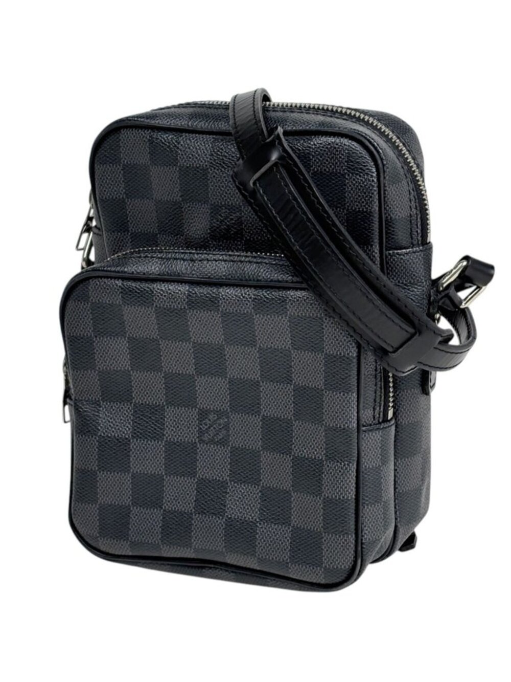 Louis Vuitton Rem Shoulder Bag Damier Graphite Noir